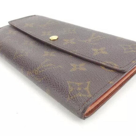 Louis Vuitton Long Wallet Monogram Monogram Canvas Authentic Used T11386 - Picture 3 of 4